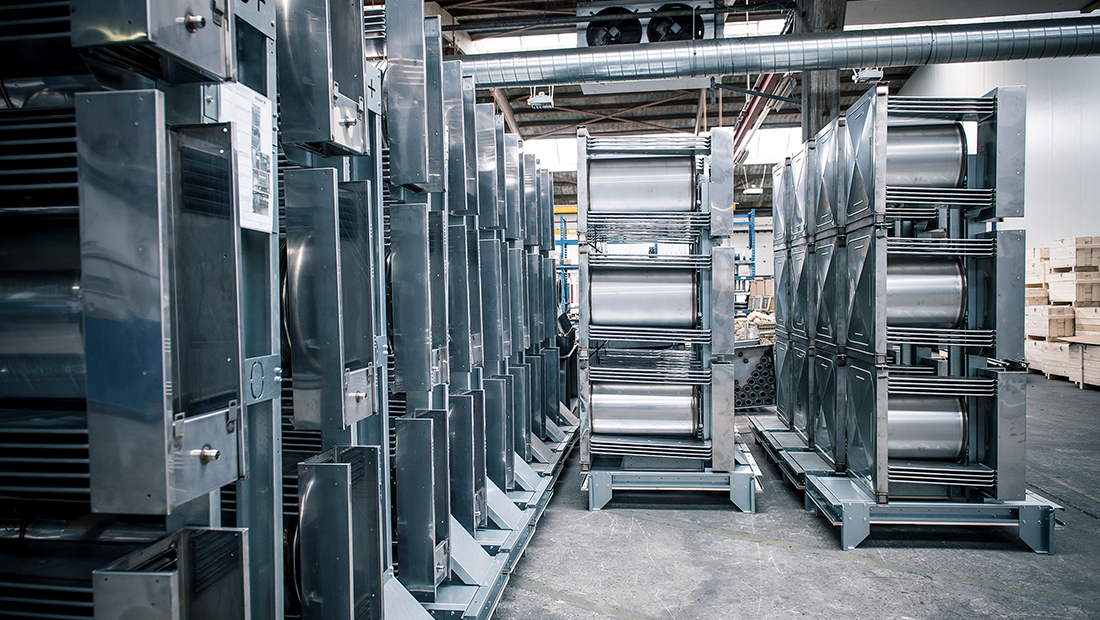 W zakładach produkcyjnych zlokalizowanych w Holandii i Irlandii Mark Climate Technology produkuje wiodącą gamę produktów służących do ogrzewania, chłodzenia i wentylacji obiektów kubaturowych.
