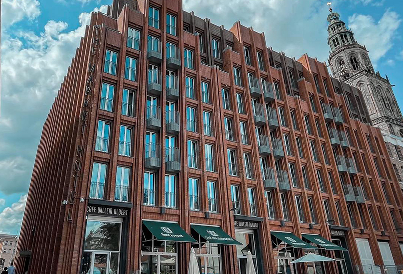 Rekuperatory Mark Airstream dla The Market Hotel w Groningen